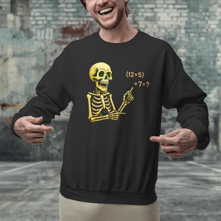 Halloween Teacher Six Seven 6 7 Skeleton Spooky Costume Men Graphic Sweatshirt, gift for family, gift for coworker Halloween Teacher Six Seven 6 7 Skeleton Spooky Costume Men Graphic Sweatshirt, gift for family, gift for coworker
