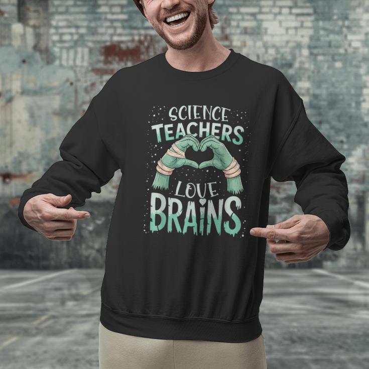 Halloween Teacher Tshirts Science Teachers Love Brains Men Graphic Sweatshirt, Science Teacher Sweatshirts, gift for family, gift for coworker Halloween Teacher Tshirts Science Teachers Love Brains Men Graphic Sweatshirt, Science Teacher Sweatshirts, gift for family, gift for coworker