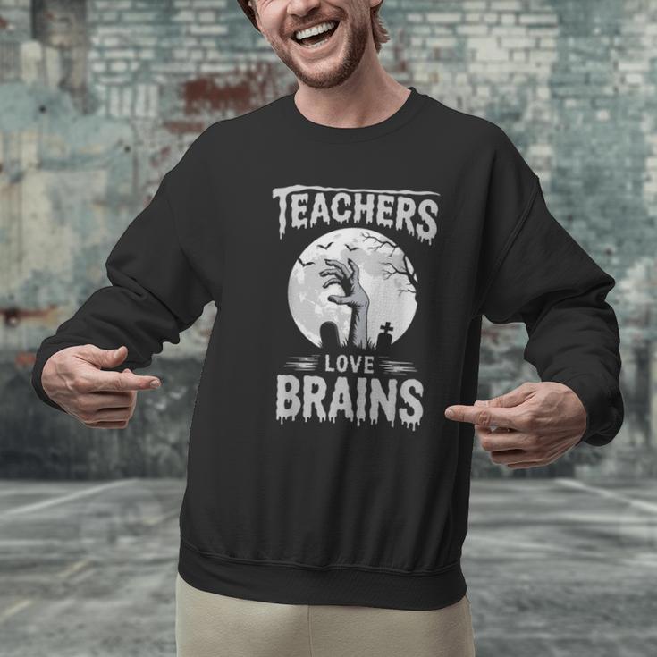Halloween Teacher Tshirts Zombie Teachers Love Brains Men Graphic Sweatshirt, gift for family, gift for coworker Halloween Teacher Tshirts Zombie Teachers Love Brains Men Graphic Sweatshirt, gift for family, gift for coworker
