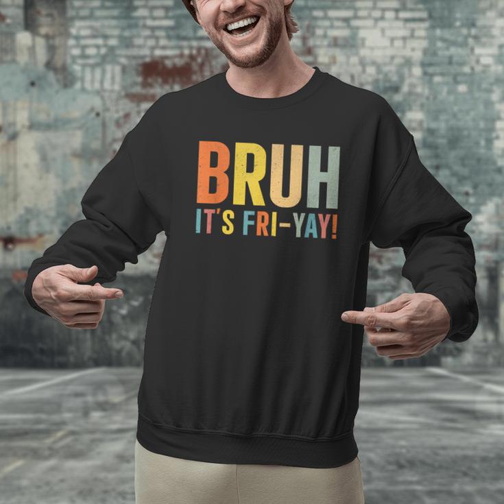Happy Friyay Teacher Shirt Cute Teacher Fashion Bruh Fri-Yay Men Graphic Sweatshirt, gift for family, gift for coworker Happy Friyay Teacher Shirt Cute Teacher Fashion Bruh Fri-Yay Men Graphic Sweatshirt, gift for family, gift for coworker
