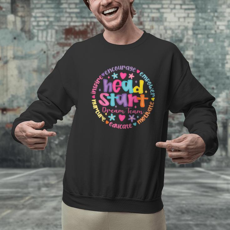 Head Start Dream Team Squad Teacher Headstart Back To School Men Graphic Sweatshirt, gift for family, gift for coworker Head Start Dream Team Squad Teacher Headstart Back To School Men Graphic Sweatshirt, gift for family, gift for coworker