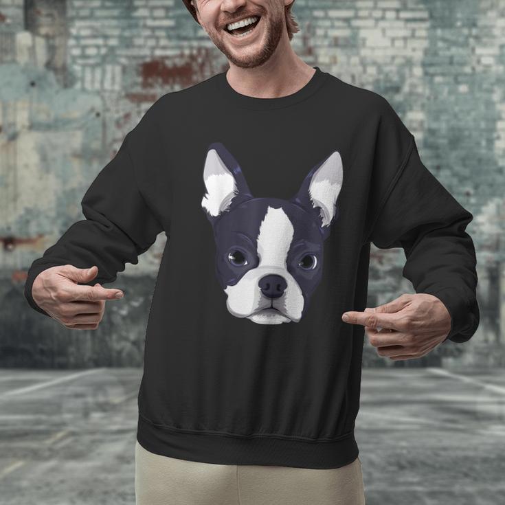 Kids Boston Terrier Dog For Women And Girls Men Graphic Sweatshirt, gift for family, gift for coworker