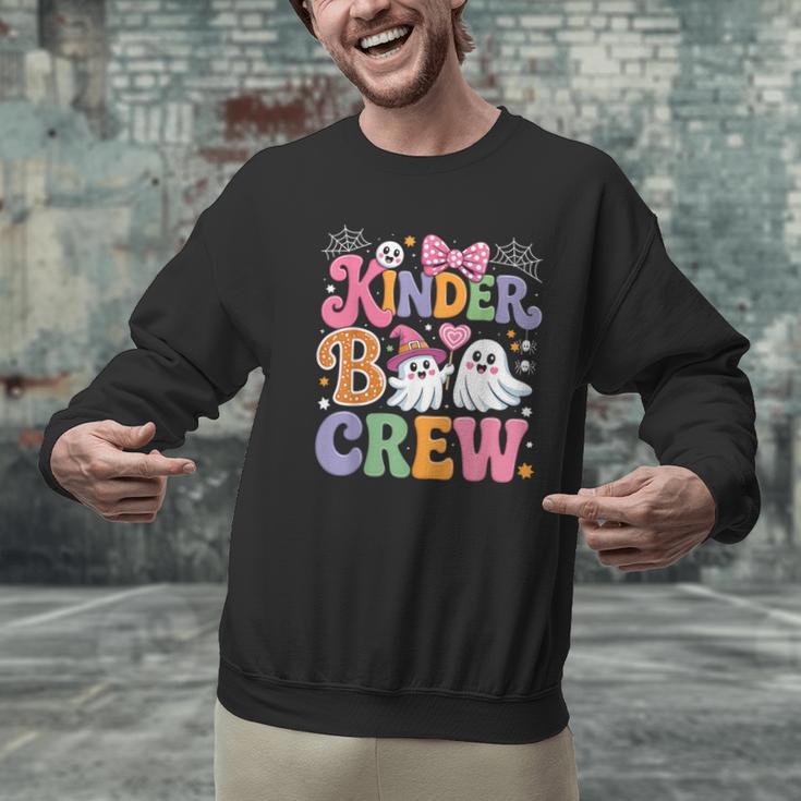 Kinder Boo Crew Kindergarten Teacher Student Halloween Men Graphic Sweatshirt, gift for family, gift for coworker Kinder Boo Crew Kindergarten Teacher Student Halloween Men Graphic Sweatshirt, gift for family, gift for coworker