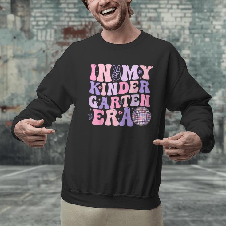 In My Kindergarten Era Teacher Kids Back To School Kinder Men Graphic Sweatshirt, gift for family, gift for coworker