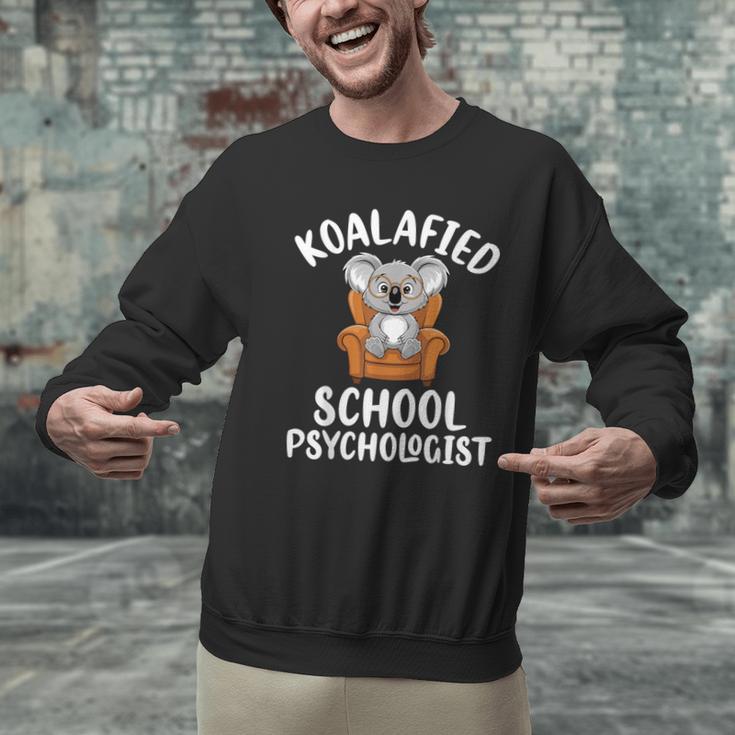 Koalafied School Psychologist Koala Lover Psychology Teacher Men Graphic Sweatshirt, gift for family, gift for coworker Koalafied School Psychologist Koala Lover Psychology Teacher Men Graphic Sweatshirt, gift for family, gift for coworker