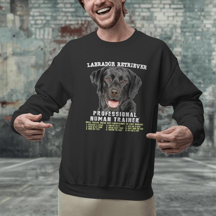 Labrador Retriever Lab Professional Human Trainer Men Graphic Sweatshirt, gift for family, gift for coworker