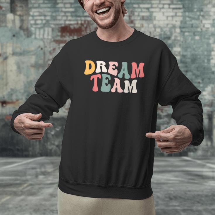 Last Day Of School Back To School Dream Team Teacher Kids Men Graphic Sweatshirt, gift for family, gift for coworker Last Day Of School Back To School Dream Team Teacher Kids Men Graphic Sweatshirt, gift for family, gift for coworker