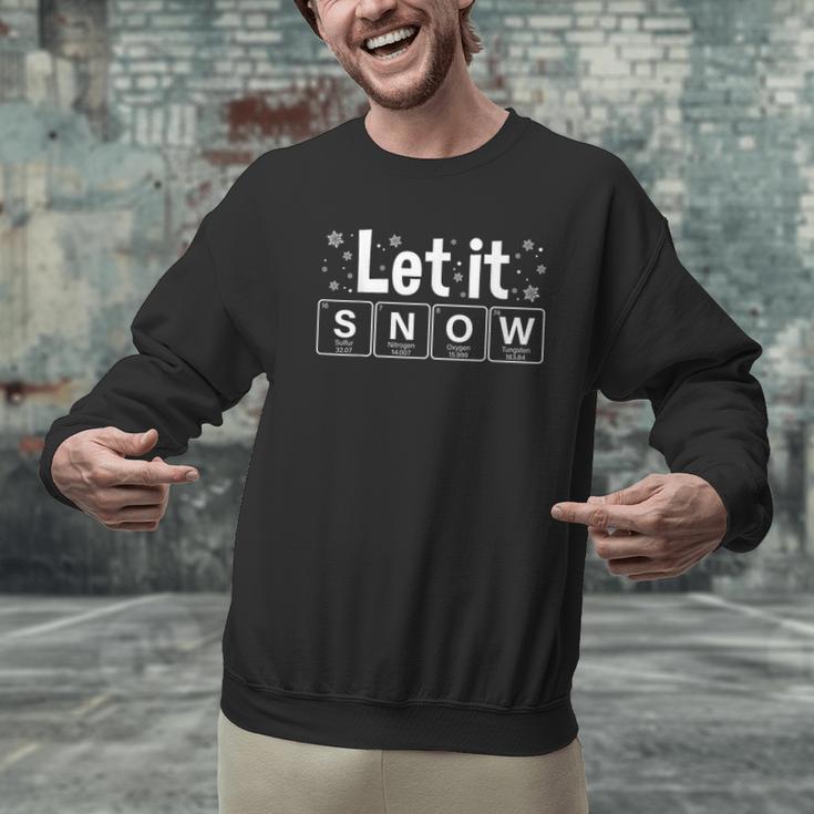 Let It Snow Christmas Pajamas Chemistry Teacher Men Graphic Sweatshirt, gift for family, gift for coworker Let It Snow Christmas Pajamas Chemistry Teacher Men Graphic Sweatshirt, gift for family, gift for coworker