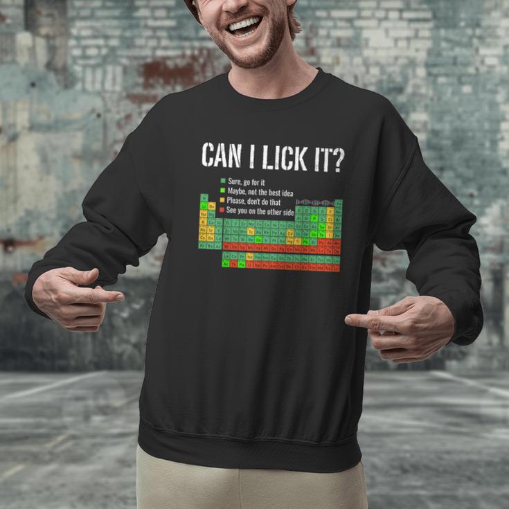 Can I Lick It Periodic Table Science Teacher Student Men Graphic Sweatshirt, Science Teacher Sweatshirts, gift for family, gift for coworker Can I Lick It Periodic Table Science Teacher Student Men Graphic Sweatshirt, Science Teacher Sweatshirts, gift for family, gift for coworker
