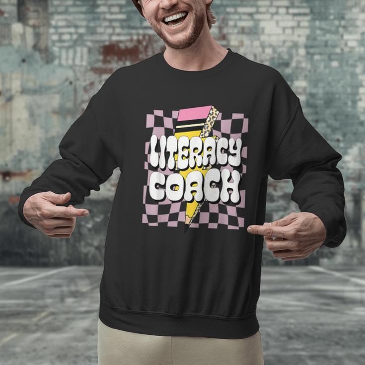 Literacy Coach Reading Specialist Facilitator Lead Teacher Men Graphic Sweatshirt, gift for family, gift for coworker Literacy Coach Reading Specialist Facilitator Lead Teacher Men Graphic Sweatshirt, gift for family, gift for coworker