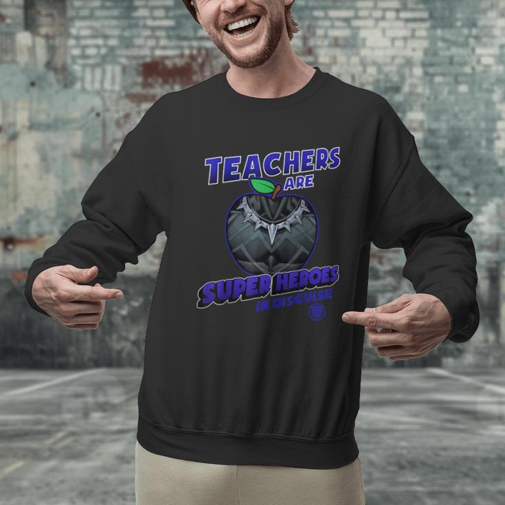 Marvel Teachers Are Super Heroes In Disguise Panther Men Graphic Sweatshirt, gift for family, gift for coworker Marvel Teachers Are Super Heroes In Disguise Panther Men Graphic Sweatshirt, gift for family, gift for coworker
