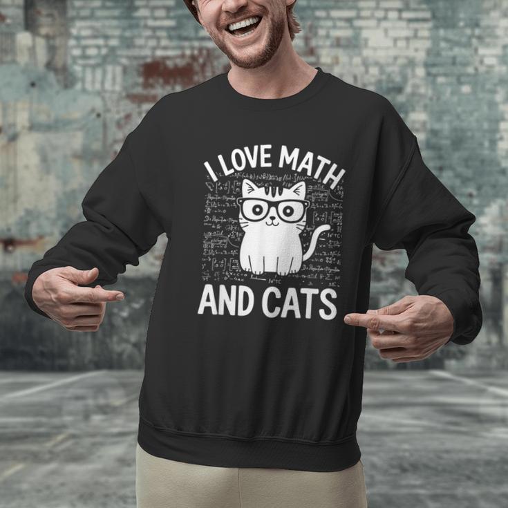 Math And Cats Apparel For Teachers Students Cat Lovers Men Graphic Sweatshirt, gift for family, gift for coworker Math And Cats Apparel For Teachers Students Cat Lovers Men Graphic Sweatshirt, gift for family, gift for coworker