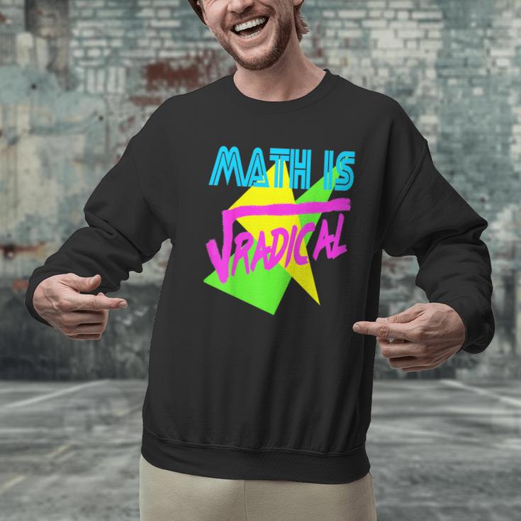 Math Is Radical Retro 80s Vintage Algebra Teacher Men Graphic Sweatshirt, gift for family, gift for coworker Math Is Radical Retro 80s Vintage Algebra Teacher Men Graphic Sweatshirt, gift for family, gift for coworker