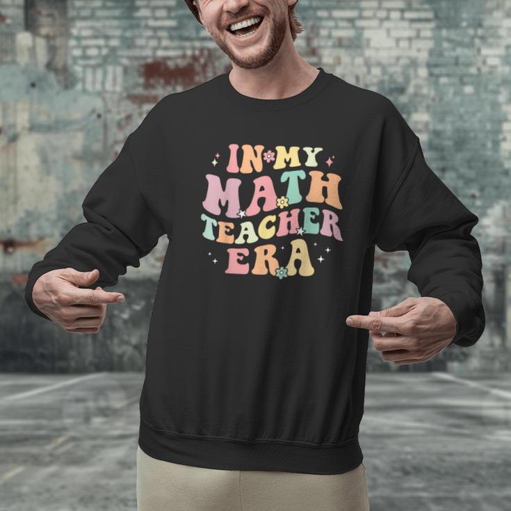 In My Math Teacher Era Retro Back To School Groovy Teacher Men Women Men Graphic Sweatshirt, Groovy Teacher Sweatshirts, gift for family, gift for coworker In My Math Teacher Era Retro Back To School Groovy Teacher Men Women Men Graphic Sweatshirt, Groovy Teacher Sweatshirts, gift for family, gift for coworker