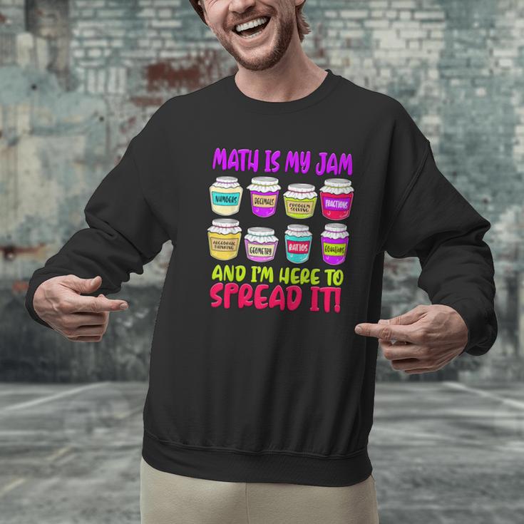 Math Teacher My Jam Here To Spread Mathematics Humor Men Graphic Sweatshirt, gift for family, gift for coworker Math Teacher My Jam Here To Spread Mathematics Humor Men Graphic Sweatshirt, gift for family, gift for coworker