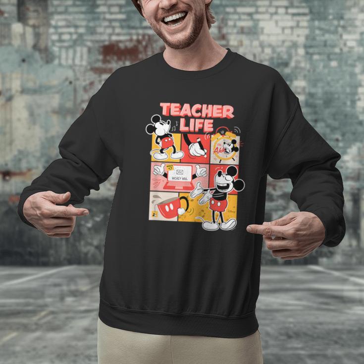 Mickey Mouse Teacher Life Men Graphic Sweatshirt, gift for family, gift for coworker Mickey Mouse Teacher Life Men Graphic Sweatshirt, gift for family, gift for coworker