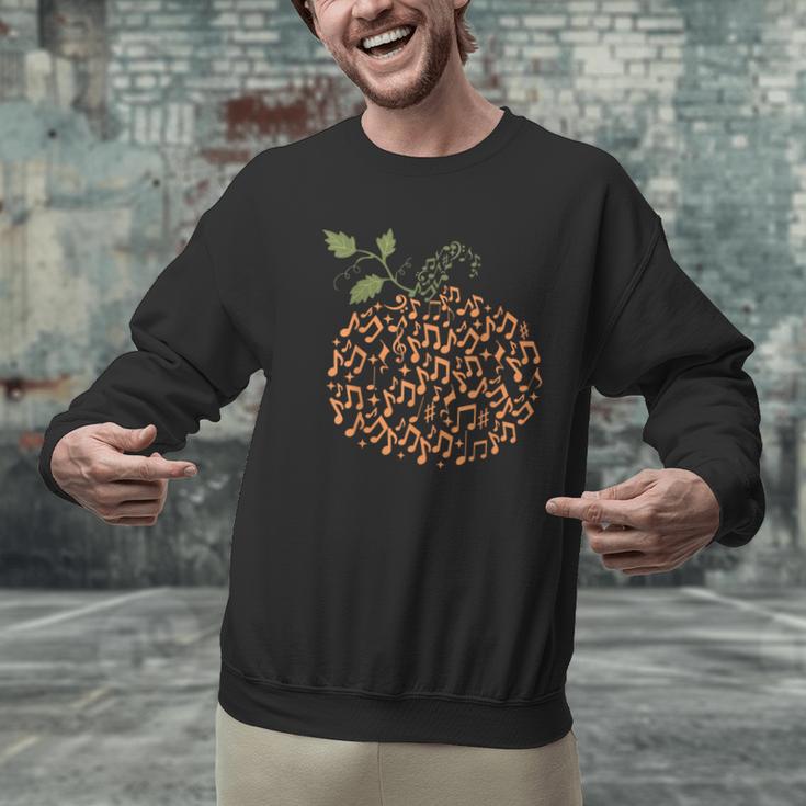 Music Notes Pumpkin Fall Music Teacher Autumn Halloween Men Graphic Sweatshirt, gift for family, gift for coworker Music Notes Pumpkin Fall Music Teacher Autumn Halloween Men Graphic Sweatshirt, gift for family, gift for coworker