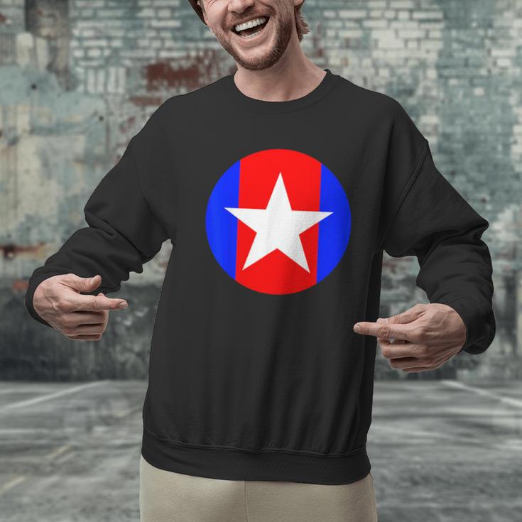 Nerdy Captain Sweatpants Retro Comic Book Fan Teacher Men Graphic Sweatshirt, gift for family, gift for coworker