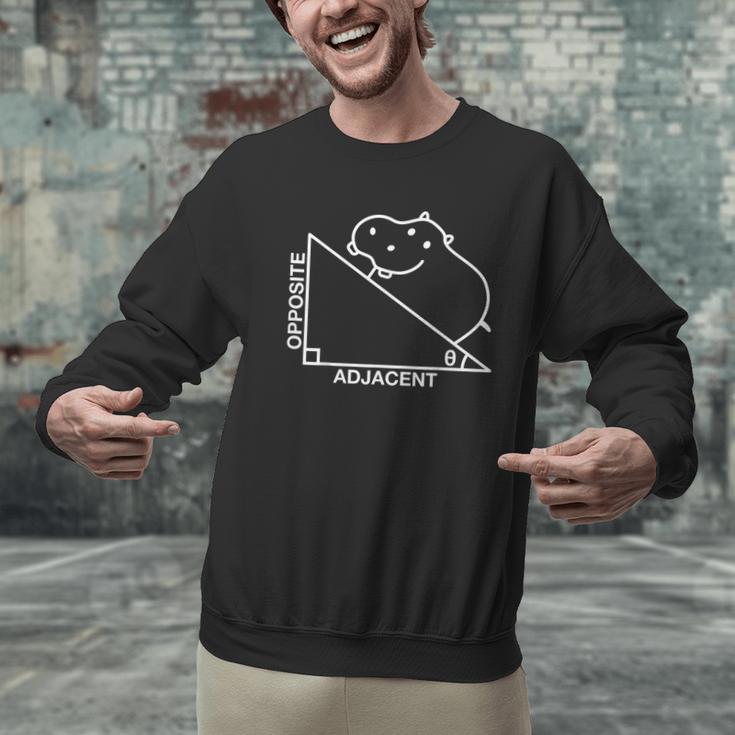 Nerdy Hippotenuse Hypotenuse Hippopotamus Math Teacher Men Graphic Sweatshirt, gift for family, gift for coworker Nerdy Hippotenuse Hypotenuse Hippopotamus Math Teacher Men Graphic Sweatshirt, gift for family, gift for coworker