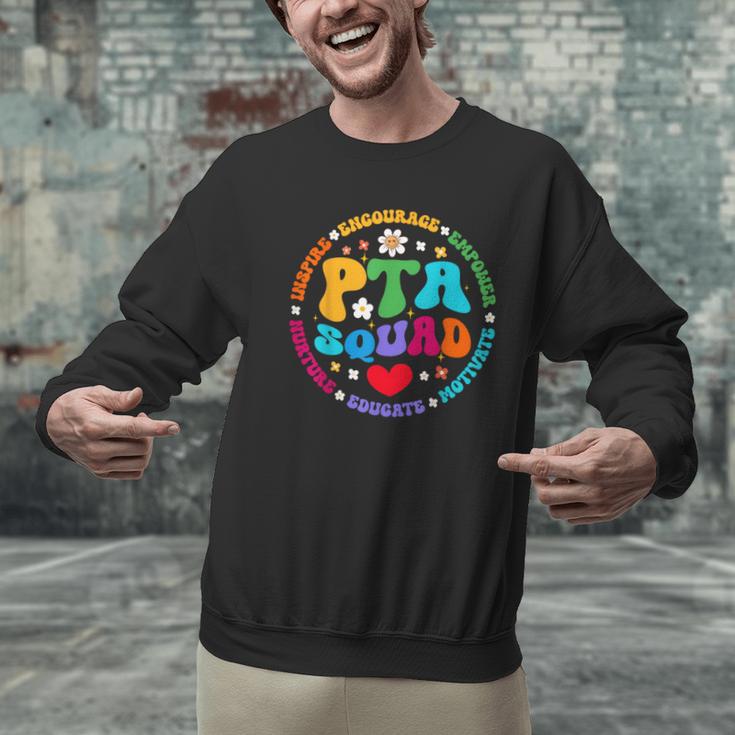 Parents Teacher Association Team Supporter PTA Squad For Men Women Girls Kids Men Graphic Sweatshirt, gift for family, gift for coworker