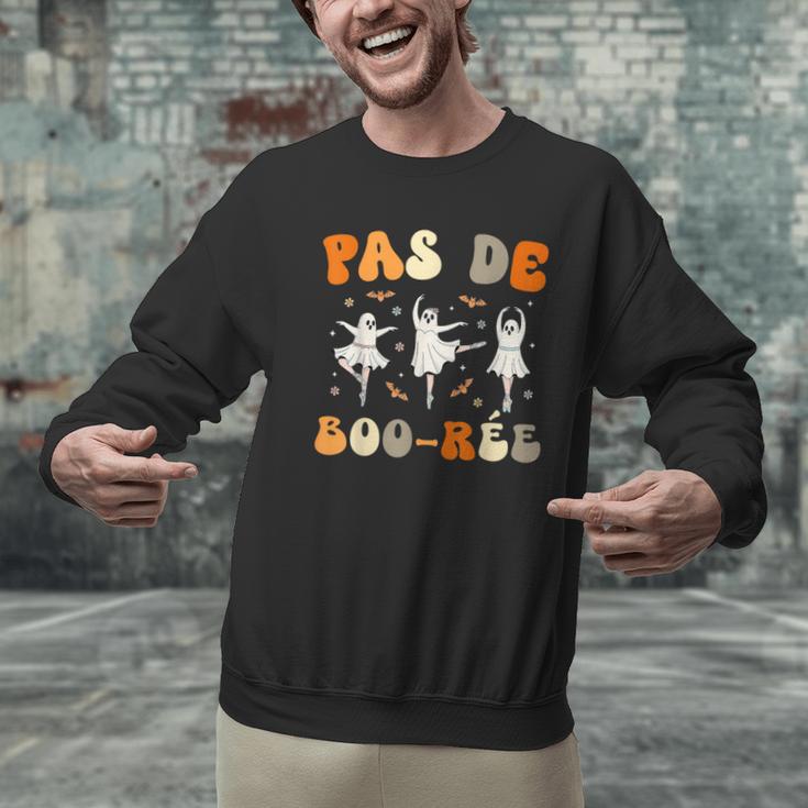 Pas De Boo-Rée Ghost Ballet Dancer Halloween Dance Teacher Men Graphic Sweatshirt, gift for family, gift for coworker Pas De Boo-Rée Ghost Ballet Dancer Halloween Dance Teacher Men Graphic Sweatshirt, gift for family, gift for coworker