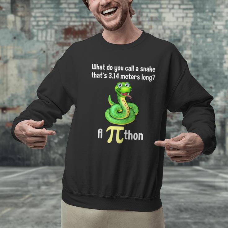 Pi Day Puns Pithon Math Teacher Jokes Women Men Kids Men Graphic Sweatshirt, gift for family, gift for coworker