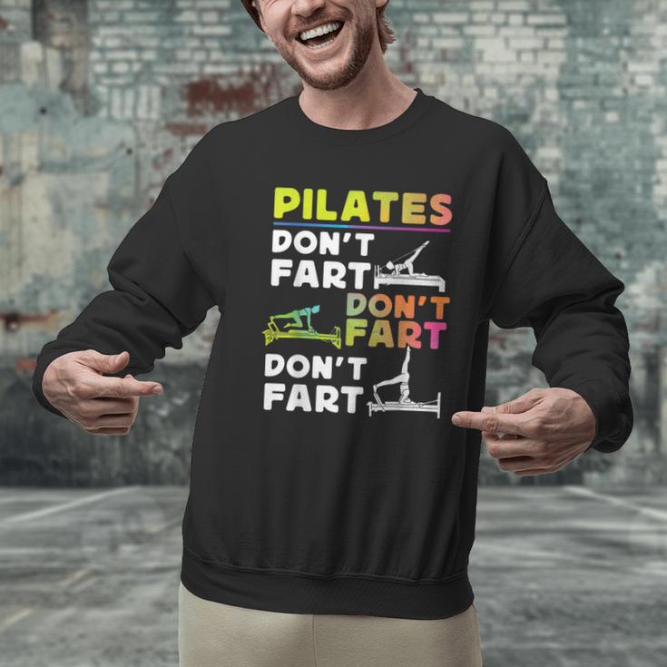 Pilates Instructor Teacher Watercolor Pilates Don't Fart Men Women Kids Men Graphic Sweatshirt, gift for family, gift for coworker Pilates Instructor Teacher Watercolor Pilates Don't Fart Men Women Kids Men Graphic Sweatshirt, gift for family, gift for coworker