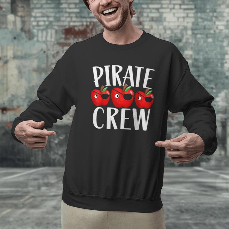 Pirate Crew Pirate Teacher Team Squad Talk Like A Pirate Day For Men Women Kids Men Graphic Sweatshirt, gift for family, gift for coworker Pirate Crew Pirate Teacher Team Squad Talk Like A Pirate Day For Men Women Kids Men Graphic Sweatshirt, gift for family, gift for coworker
