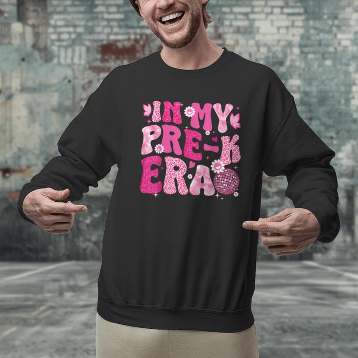 In My Pre-K Era Teachers Women Back To School Kids Girls Men Graphic Sweatshirt, gift for family, gift for coworker