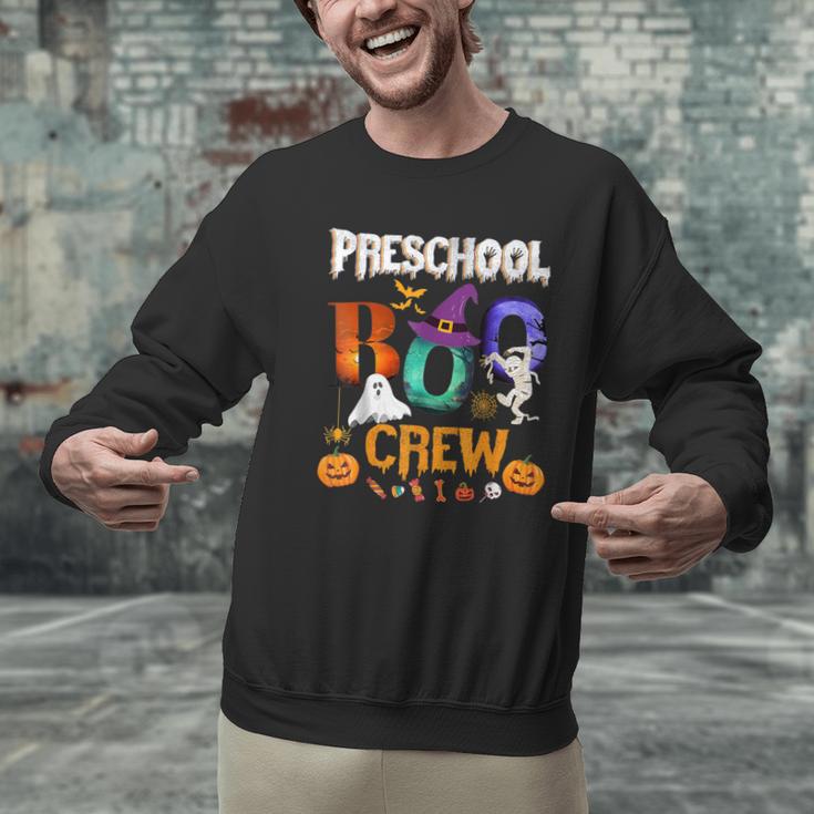 Preschool Boo Crew Teacher Student Halloween Costume Men Women Kids Men Graphic Sweatshirt, gift for family, gift for coworker Preschool Boo Crew Teacher Student Halloween Costume Men Women Kids Men Graphic Sweatshirt, gift for family, gift for coworker