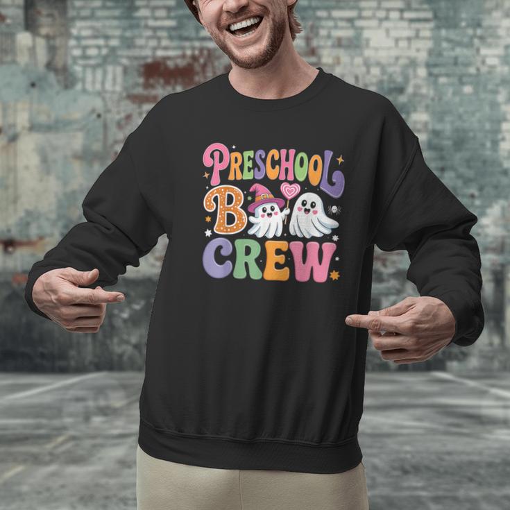 Preschool Boo Crew Preschool Teacher Student Halloween Men Graphic Sweatshirt, gift for family, gift for coworker Preschool Boo Crew Preschool Teacher Student Halloween Men Graphic Sweatshirt, gift for family, gift for coworker