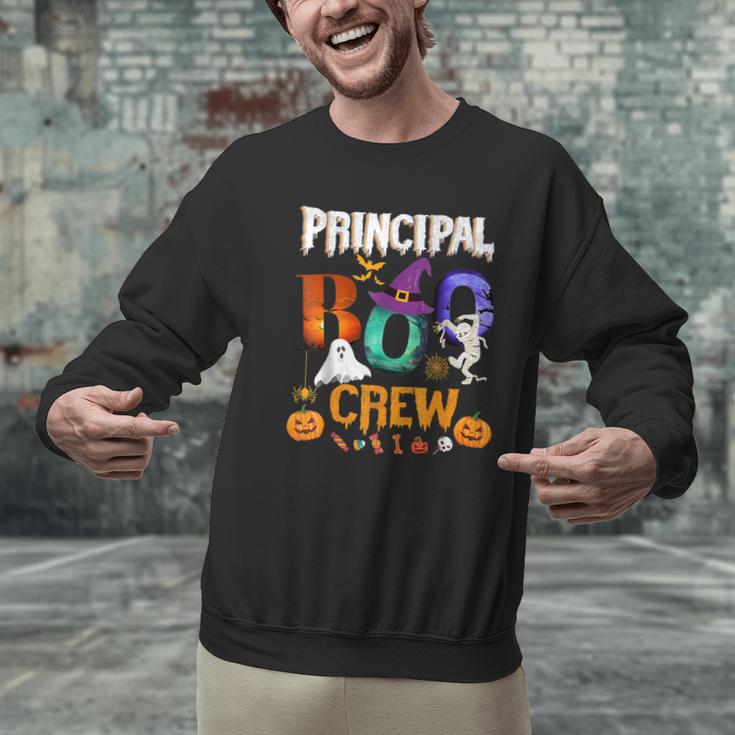 Principal Boo Crew Teacher Student Halloween Costume For Men Women Kids Men Graphic Sweatshirt, gift for family, gift for coworker