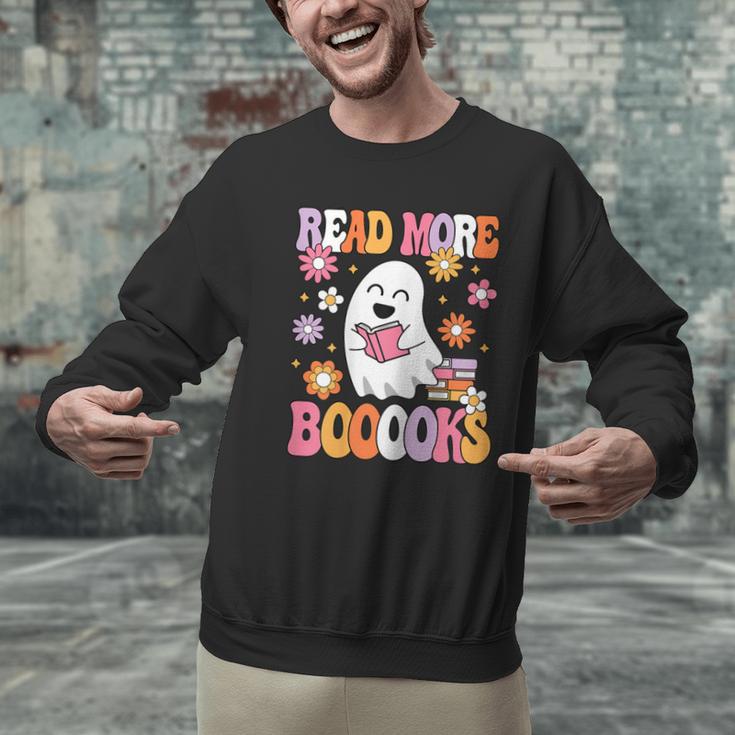 Read More Books Groovy Halloween Teacher Women Men Graphic Sweatshirt, Groovy Teacher Sweatshirts, gift for family, gift for coworker Read More Books Groovy Halloween Teacher Women Men Graphic Sweatshirt, Groovy Teacher Sweatshirts, gift for family, gift for coworker