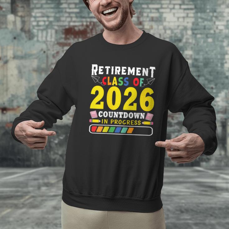 Retirement Primary Elementary Teacher 2026 Retiring Progress Men Graphic Sweatshirt, gift for family, gift for coworker Retirement Primary Elementary Teacher 2026 Retiring Progress Men Graphic Sweatshirt, gift for family, gift for coworker