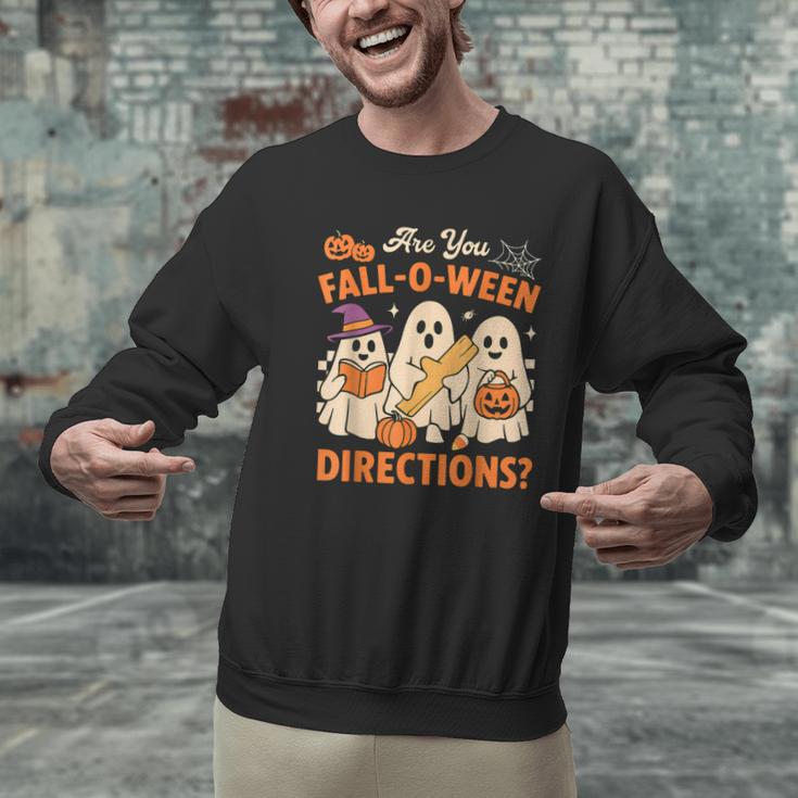 Retro Are You Fall O Ween Directions Ghost Teacher Spooky Men Graphic Sweatshirt, gift for family, gift for coworker Retro Are You Fall O Ween Directions Ghost Teacher Spooky Men Graphic Sweatshirt, gift for family, gift for coworker