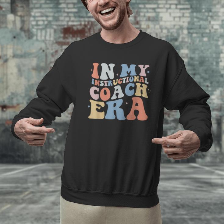 Retro Groovy In My Instructional Coach Era Teacher Men Graphic Sweatshirt, Groovy Teacher Sweatshirts, gift for family, gift for coworker Retro Groovy In My Instructional Coach Era Teacher Men Graphic Sweatshirt, Groovy Teacher Sweatshirts, gift for family, gift for coworker