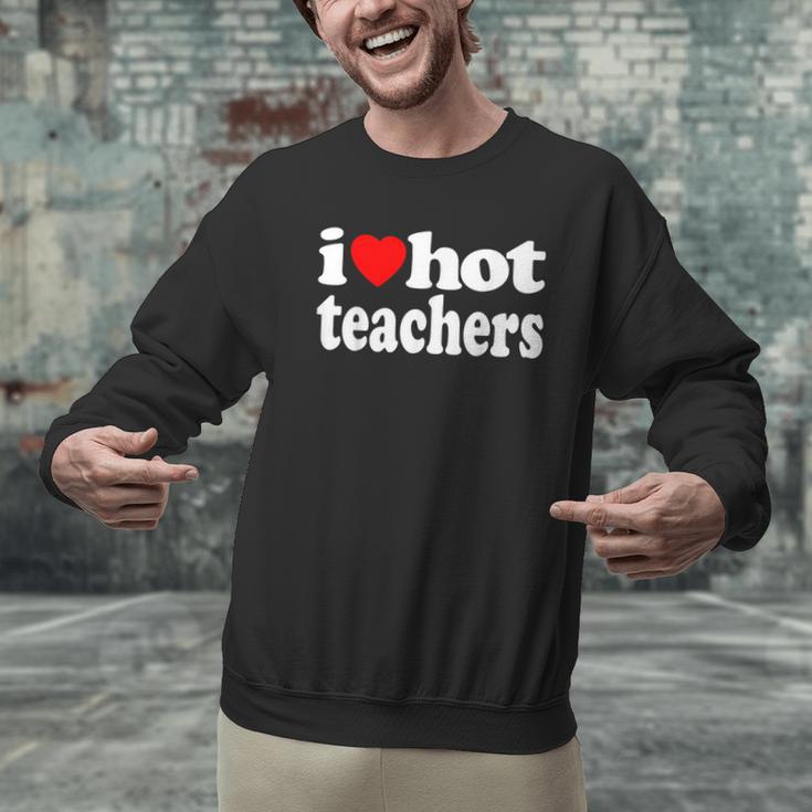 Retro I Love Hot Teachers Vintage I Heart Hot Teacher Men Women Girls Kids Men Graphic Sweatshirt, gift for family, gift for coworker Retro I Love Hot Teachers Vintage I Heart Hot Teacher Men Women Girls Kids Men Graphic Sweatshirt, gift for family, gift for coworker