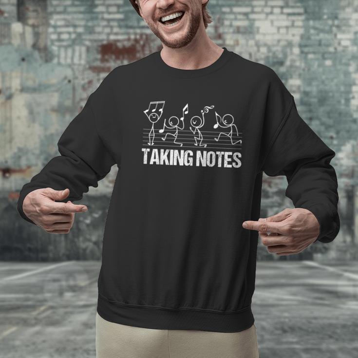 Retro Vintage Musical Taking Notes Teachers Music Love Men Graphic Sweatshirt, gift for family, gift for coworker Retro Vintage Musical Taking Notes Teachers Music Love Men Graphic Sweatshirt, gift for family, gift for coworker