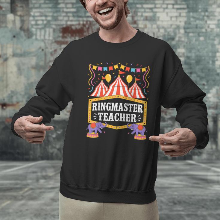 Ringmaster Teacher Circus Party Ringmaster Carnival Men Graphic Sweatshirt, gift for family, gift for coworker Ringmaster Teacher Circus Party Ringmaster Carnival Men Graphic Sweatshirt, gift for family, gift for coworker