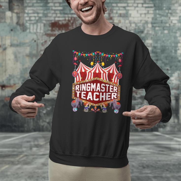 Ringmaster Teacher Costume – Carnival Birthday Style Men Graphic Sweatshirt, gift for family, gift for coworker Ringmaster Teacher Costume – Carnival Birthday Style Men Graphic Sweatshirt, gift for family, gift for coworker