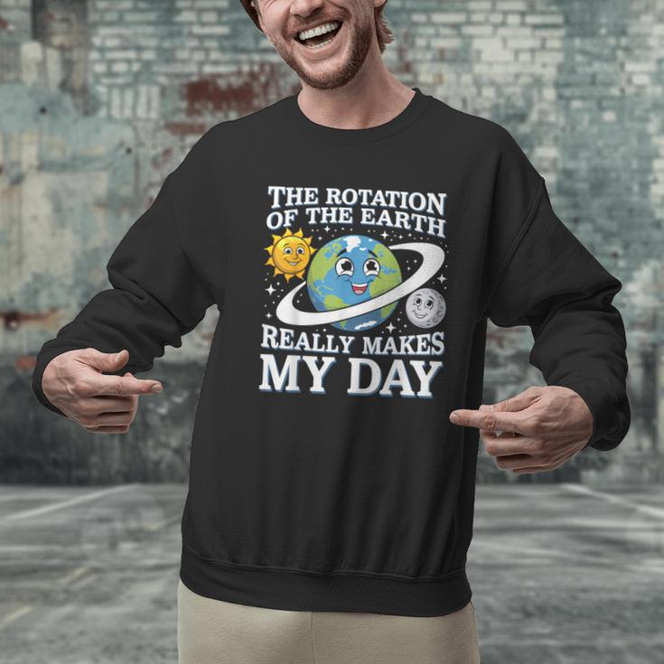 Rotation Of Earth Science Teacher Earth Day Men Women Men Graphic Sweatshirt, Science Teacher Sweatshirts, gift for family, gift for coworker Rotation Of Earth Science Teacher Earth Day Men Women Men Graphic Sweatshirt, Science Teacher Sweatshirts, gift for family, gift for coworker