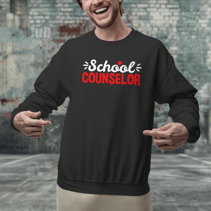 School Counselor Teacher Guidance Counseling For Men Women Kids Men Graphic Sweatshirt, gift for family, gift for coworker