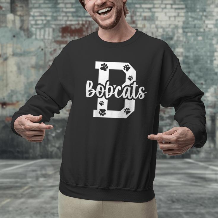 School Spirit Mascot Bobcats Back To School Teacher Student Men Graphic Sweatshirt, gift for family, gift for coworker