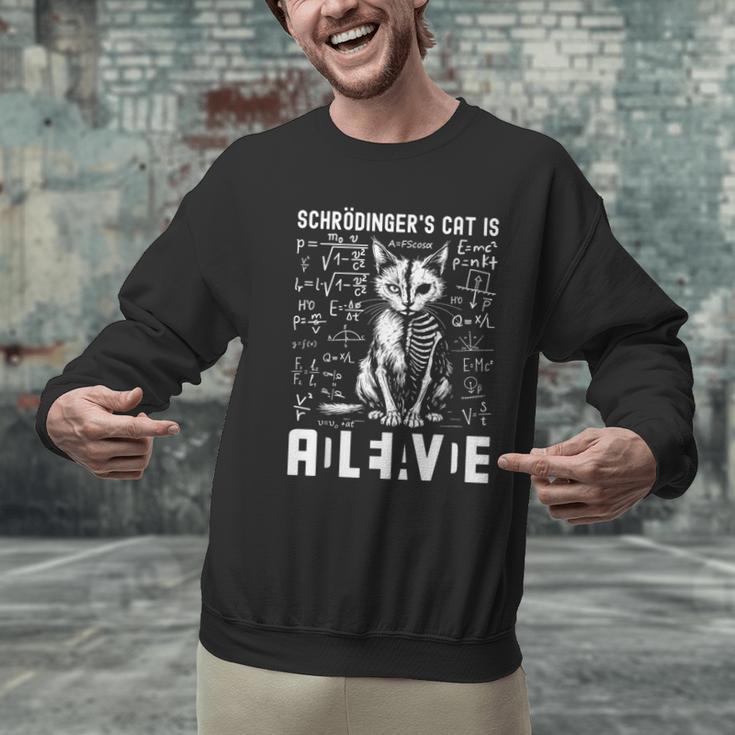 Schrodinger's Cat Dead And Alive Physics Teacher Men Graphic Sweatshirt, gift for family, gift for coworker Schrodinger's Cat Dead And Alive Physics Teacher Men Graphic Sweatshirt, gift for family, gift for coworker