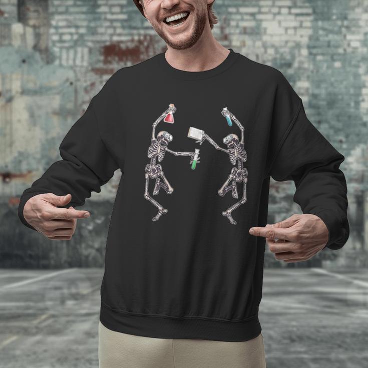 Science Teacher Dancing Skeleton Halloween Chemist Scientist Men Graphic Sweatshirt, Science Teacher Sweatshirts, gift for family, gift for coworker Science Teacher Dancing Skeleton Halloween Chemist Scientist Men Graphic Sweatshirt, Science Teacher Sweatshirts, gift for family, gift for coworker