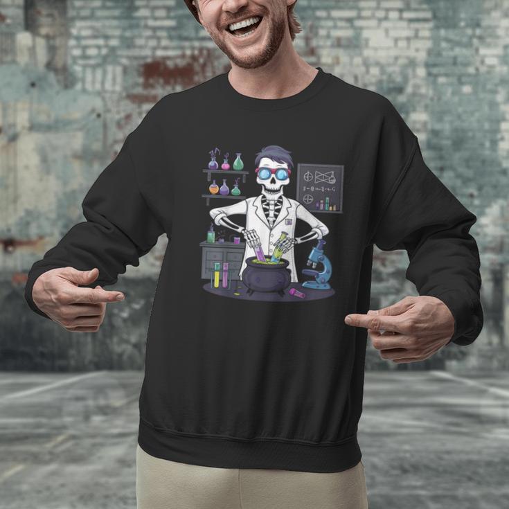 Science Teacher Halloween Skeleton Scientist Chemistry Men Graphic Sweatshirt, Science Teacher Sweatshirts, gift for family, gift for coworker Science Teacher Halloween Skeleton Scientist Chemistry Men Graphic Sweatshirt, Science Teacher Sweatshirts, gift for family, gift for coworker
