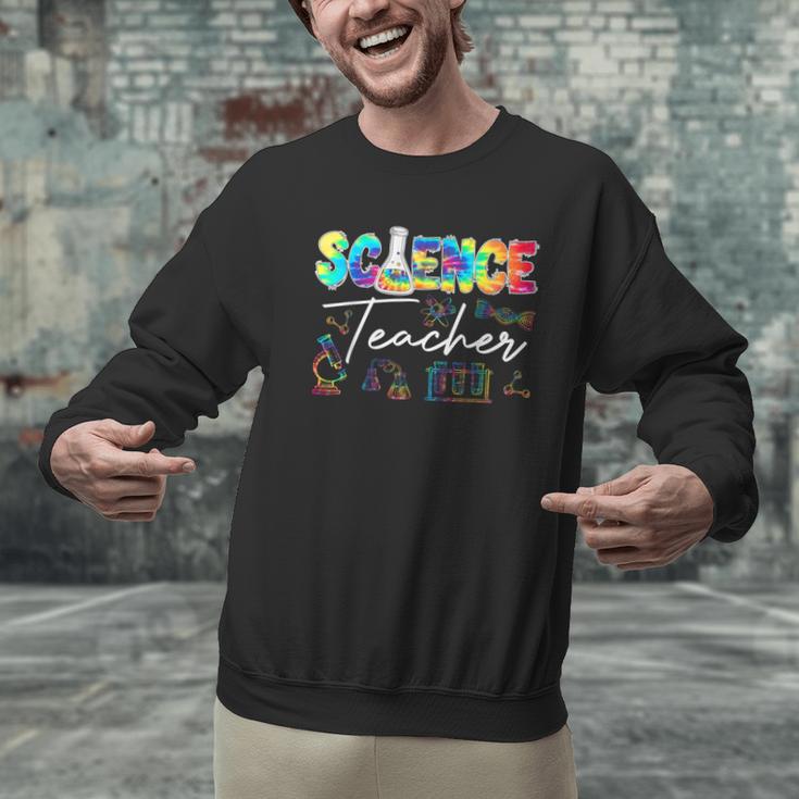 Science Teacher Tie Dye First Day Of School Back To School Men Women Girls Kids Men Graphic Sweatshirt, Science Teacher Sweatshirts, gift for family, gift for coworker Science Teacher Tie Dye First Day Of School Back To School Men Women Girls Kids Men Graphic Sweatshirt, Science Teacher Sweatshirts, gift for family, gift for coworker