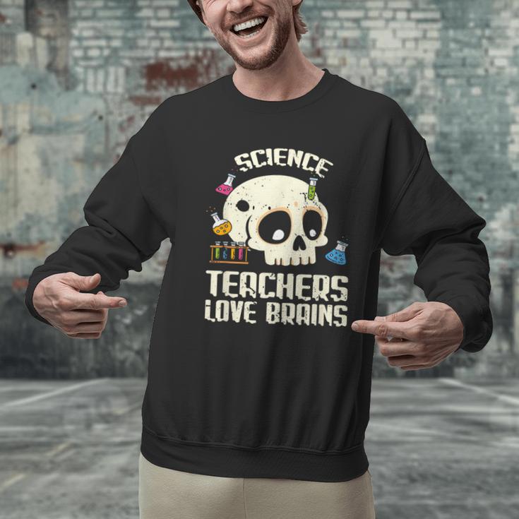 Science Teachers Love Brains Teachers Halloween Men Graphic Sweatshirt, Science Teacher Sweatshirts, gift for family, gift for coworker Science Teachers Love Brains Teachers Halloween Men Graphic Sweatshirt, Science Teacher Sweatshirts, gift for family, gift for coworker