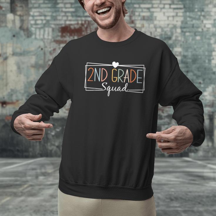 Second Grade Squad Teachers Kids 2nd Grade Back To School Men Graphic Sweatshirt, gift for family, gift for coworker Second Grade Squad Teachers Kids 2nd Grade Back To School Men Graphic Sweatshirt, gift for family, gift for coworker