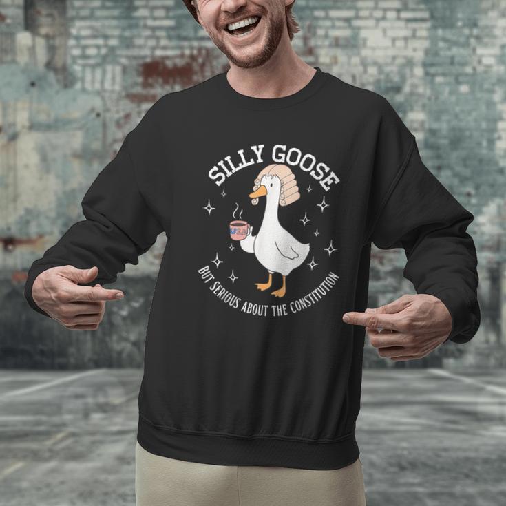 Silly Goose Constitution History Teacher Middle School Men Graphic Sweatshirt, History Teacher Sweatshirts, gift for family, gift for coworker Silly Goose Constitution History Teacher Middle School Men Graphic Sweatshirt, History Teacher Sweatshirts, gift for family, gift for coworker